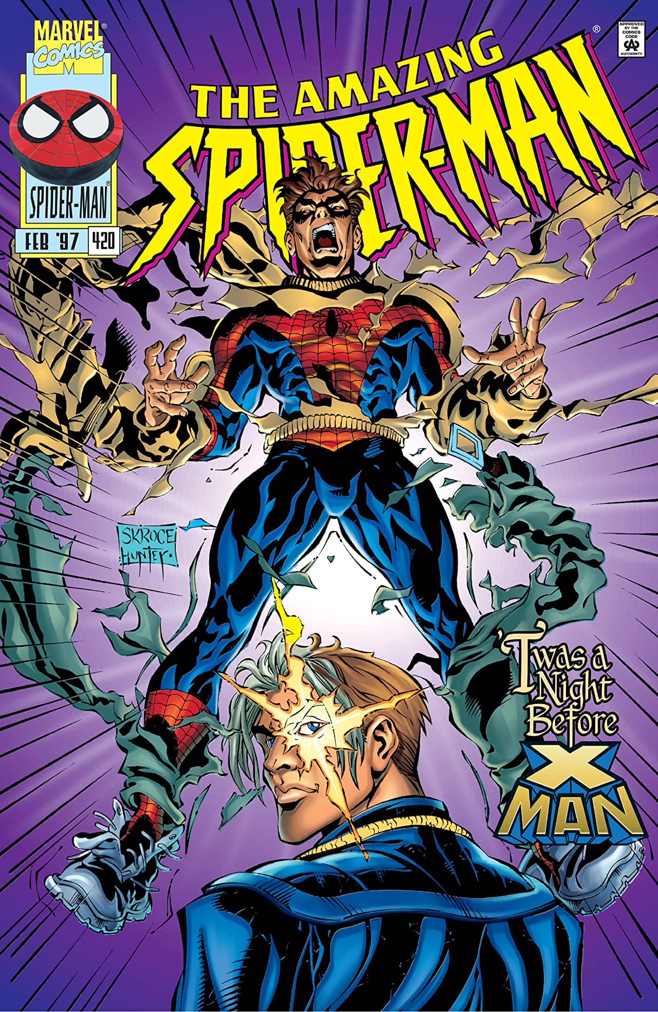 The Amazing Spider-Man #420 cover