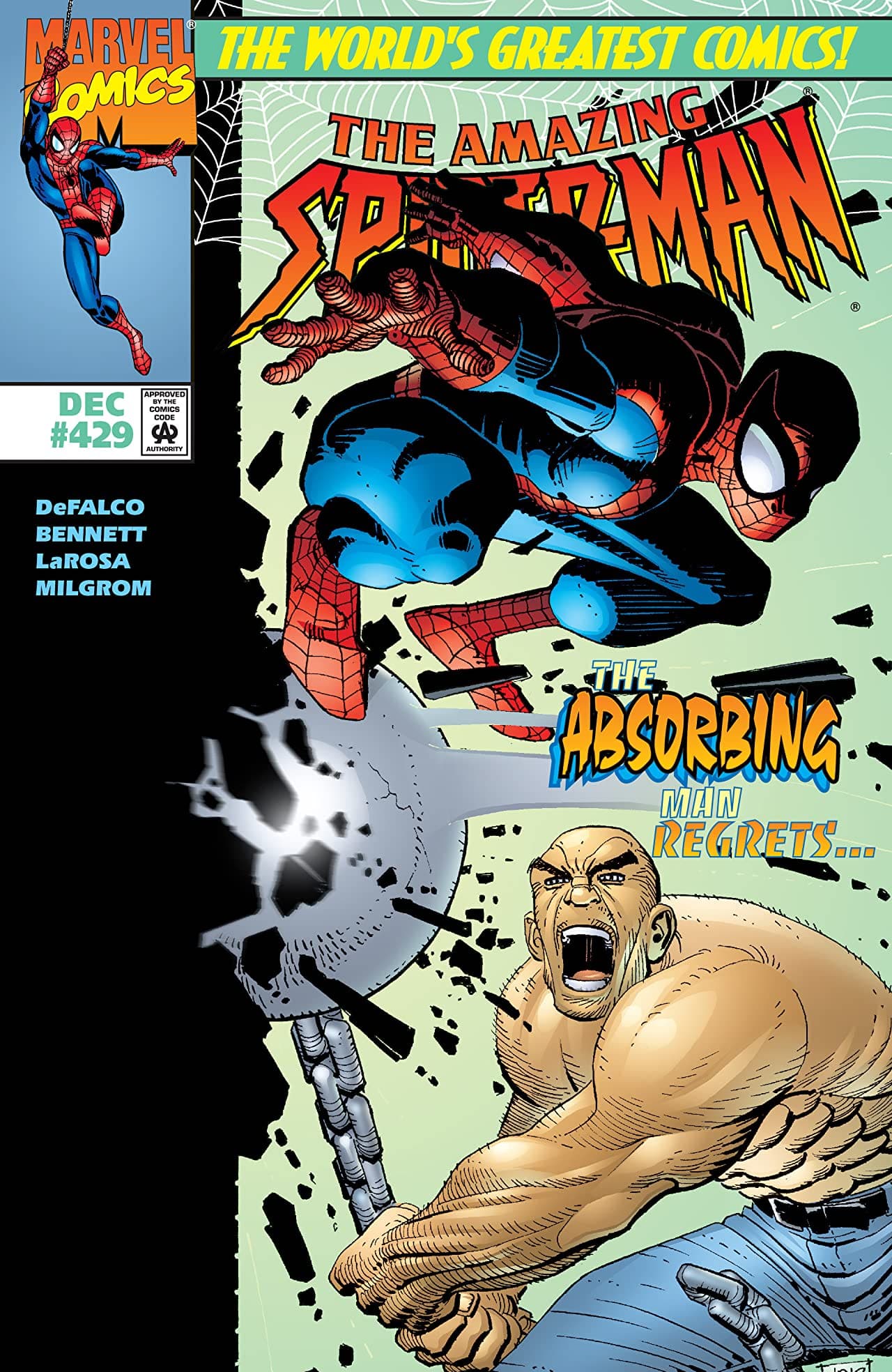 The Amazing Spider-Man #429 cover