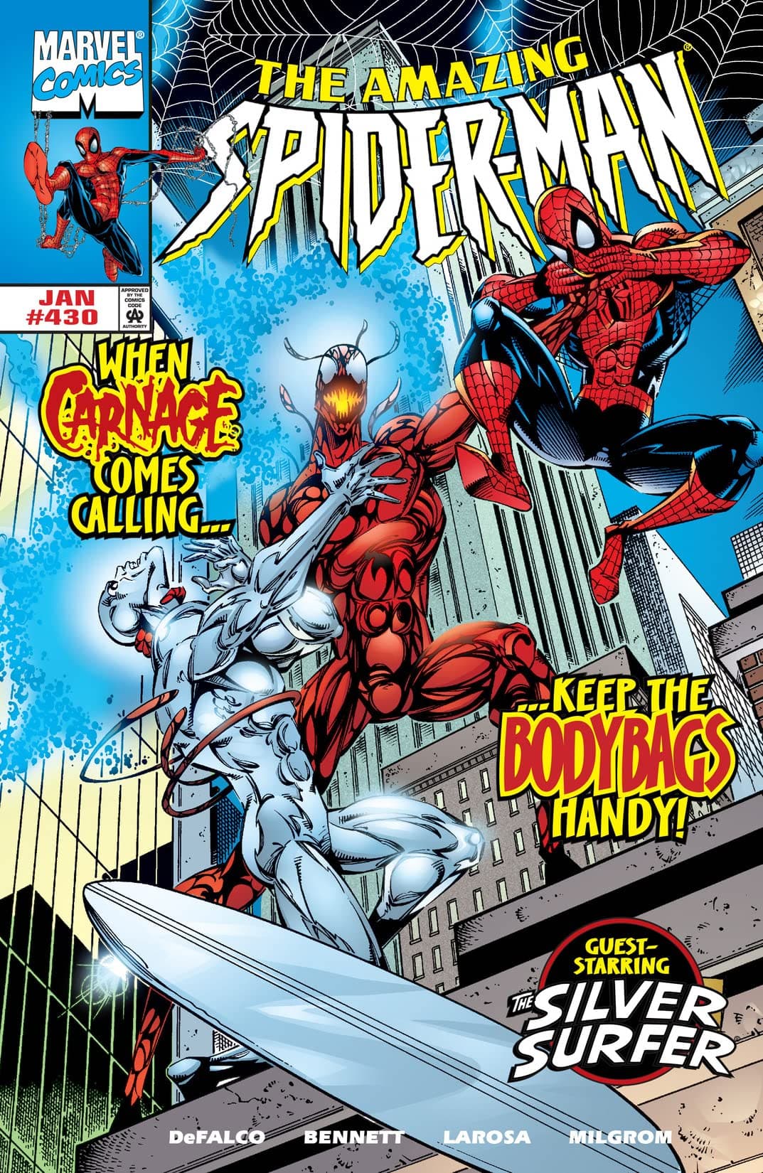 The Amazing Spider-Man #430 cover