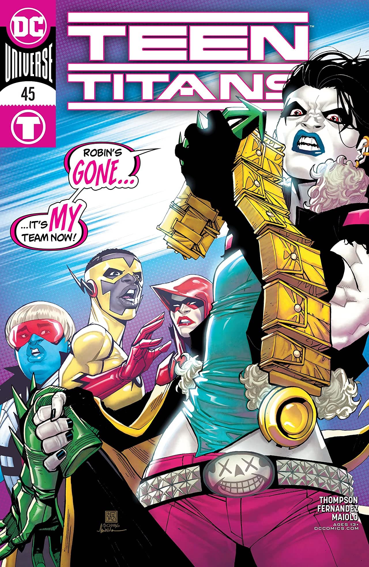 Teen Titans #45 cover