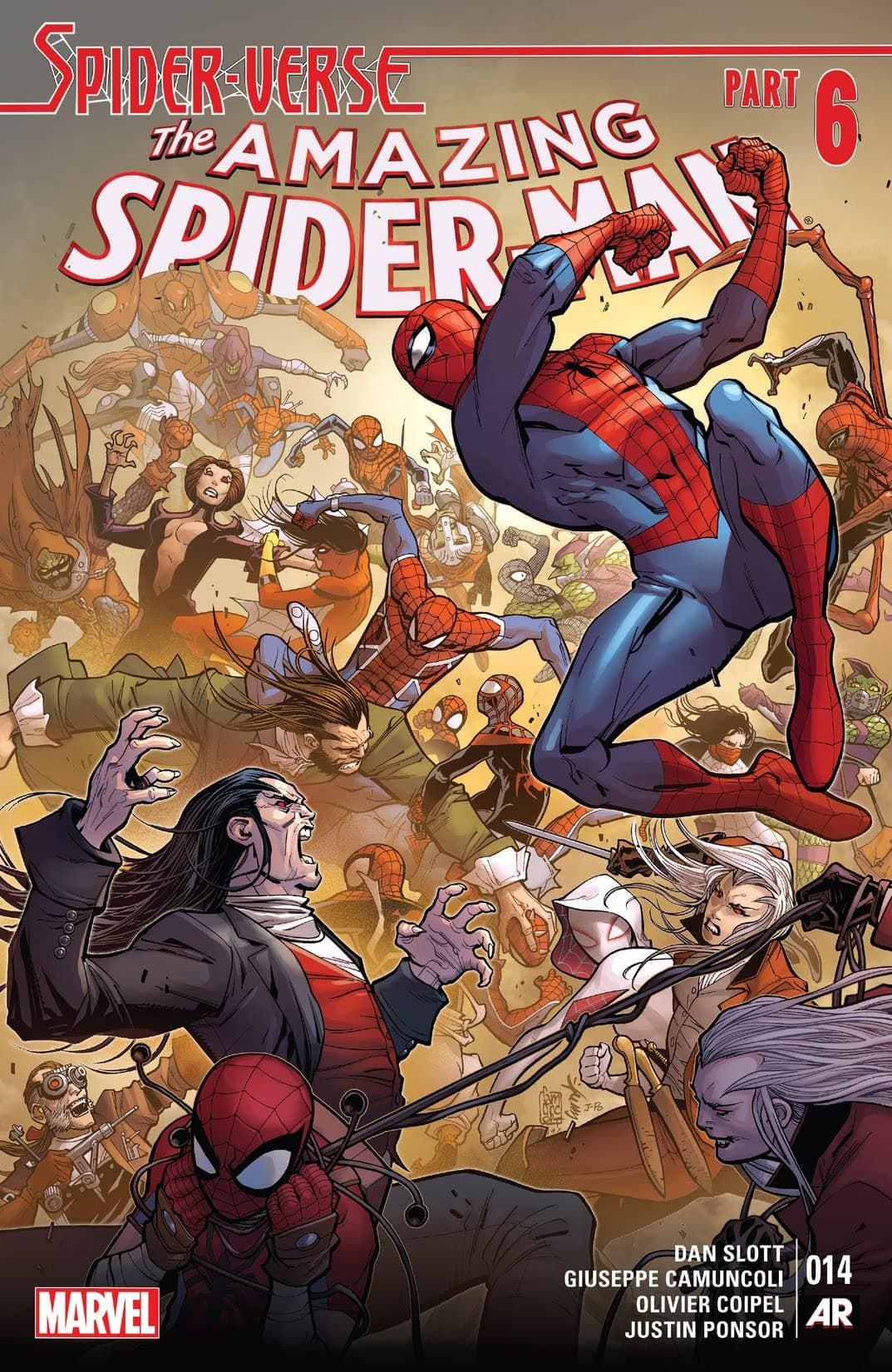The Amazing Spider-Man #14 cover