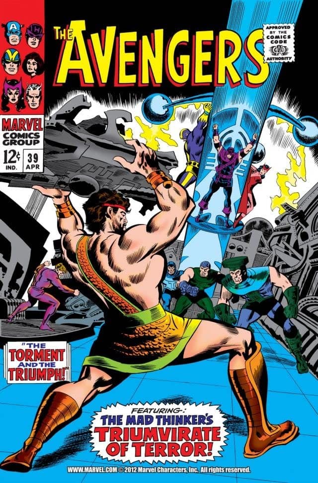 The Avengers #39