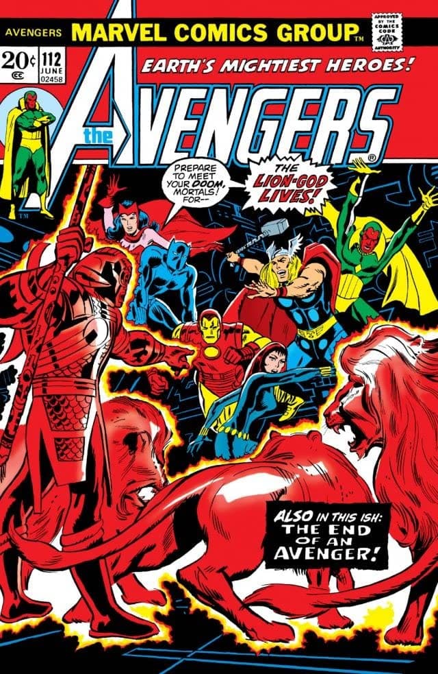 The Avengers #112