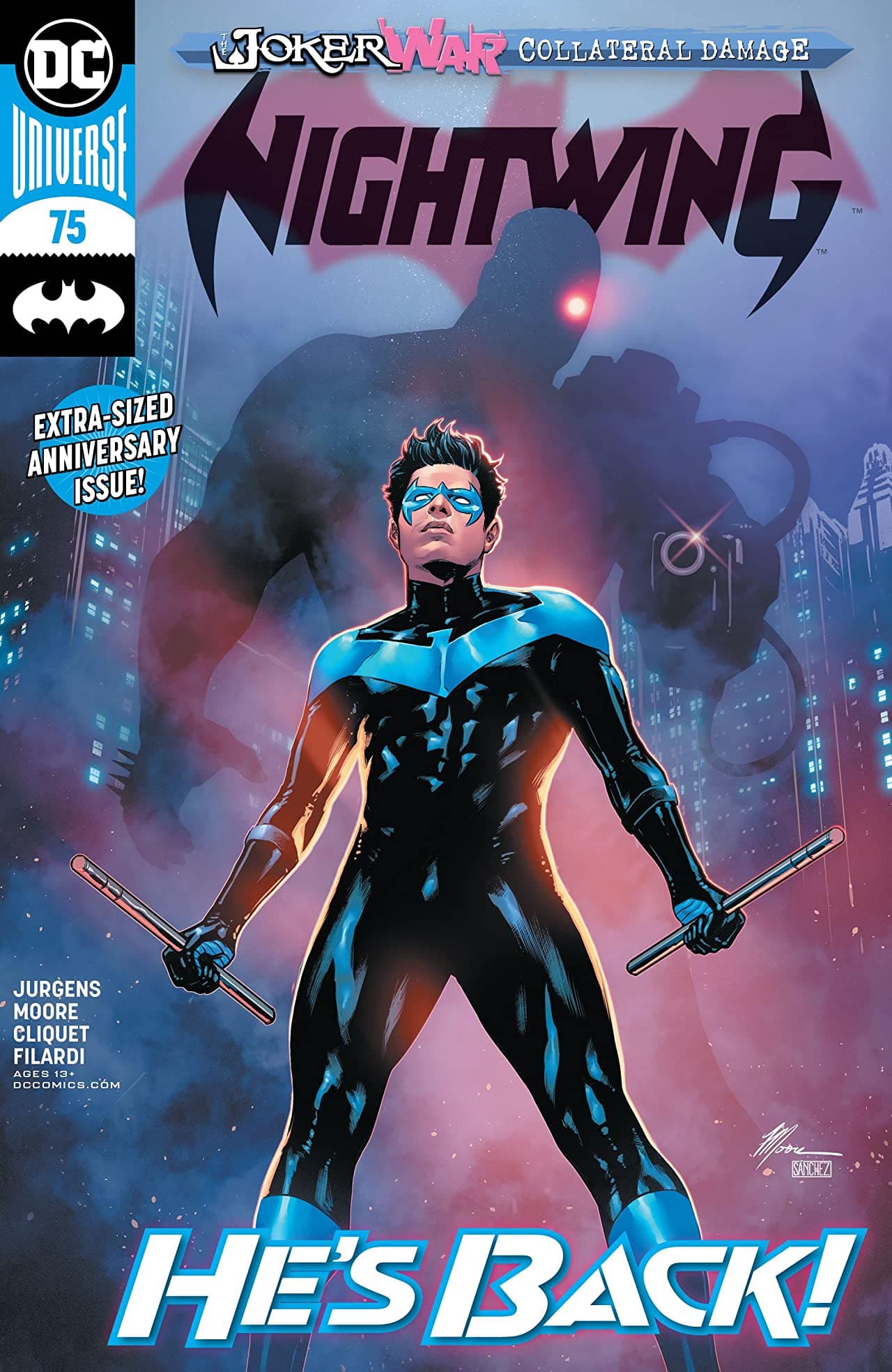 Nightwing #75 cover