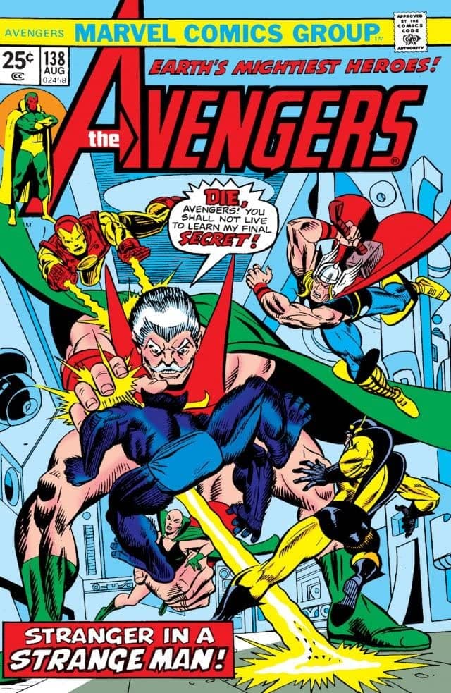 The Avengers #138