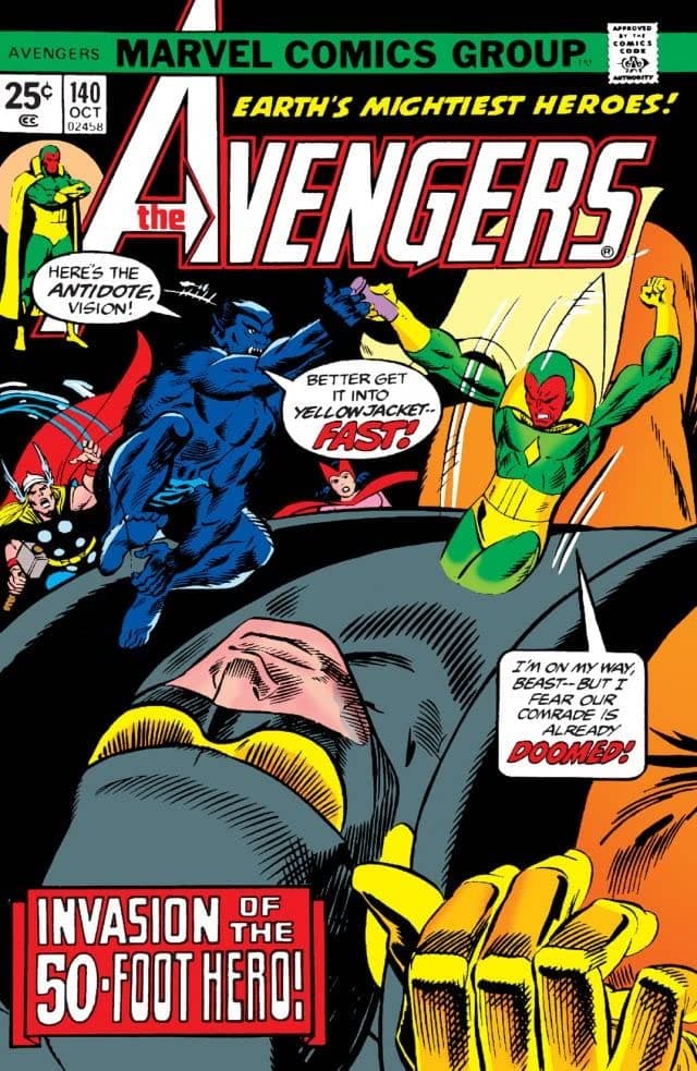 The Avengers #140