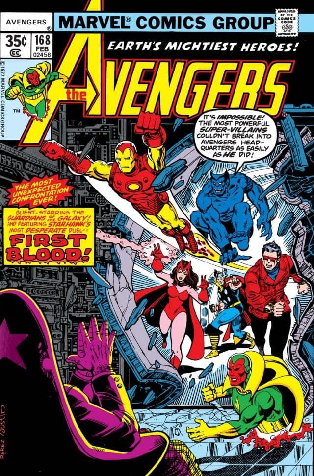 The Avengers #168