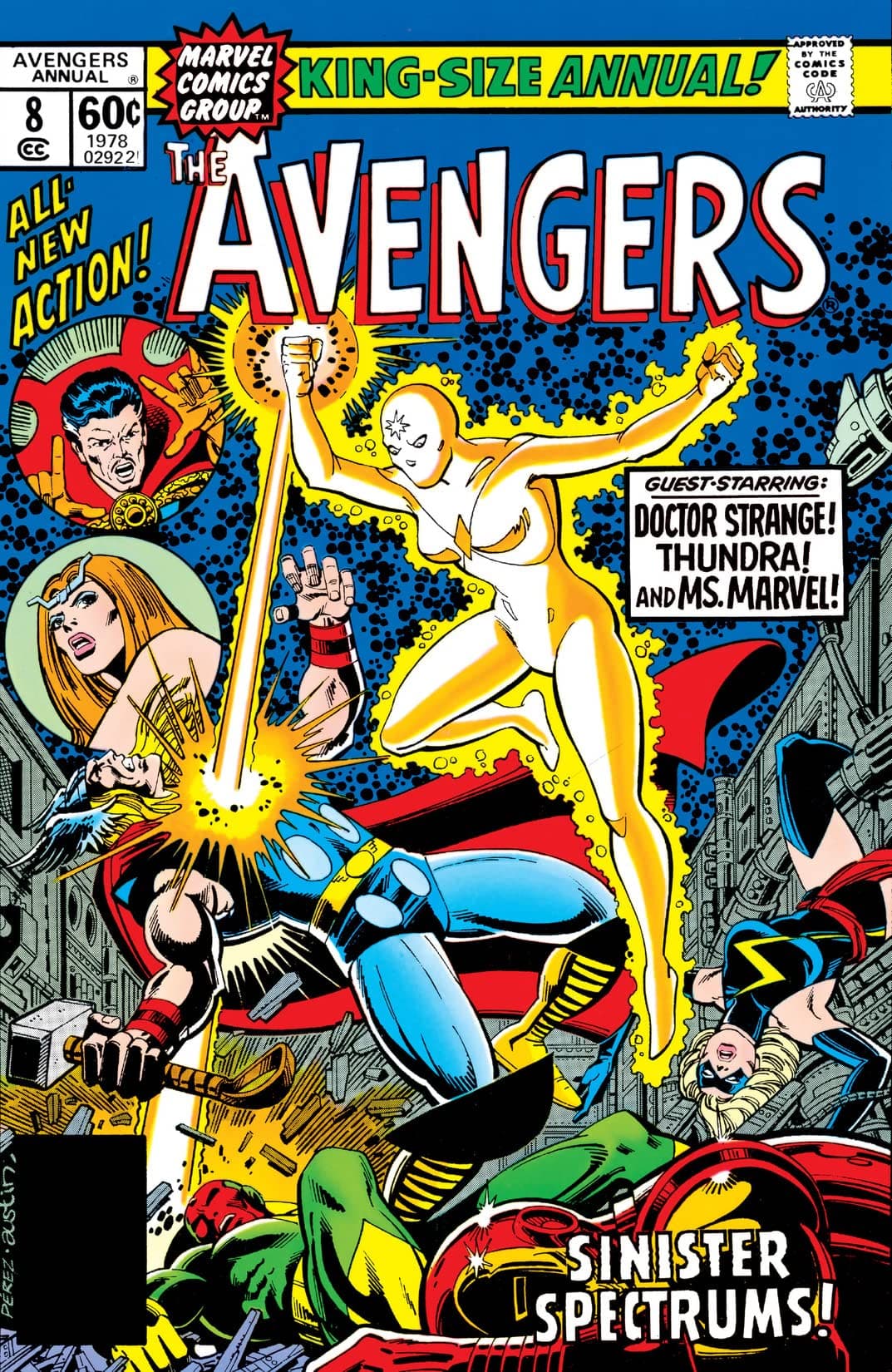 The Avengers Annual #8 cover