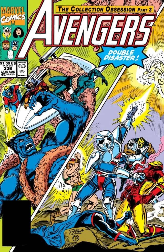 The Avengers #336 cover