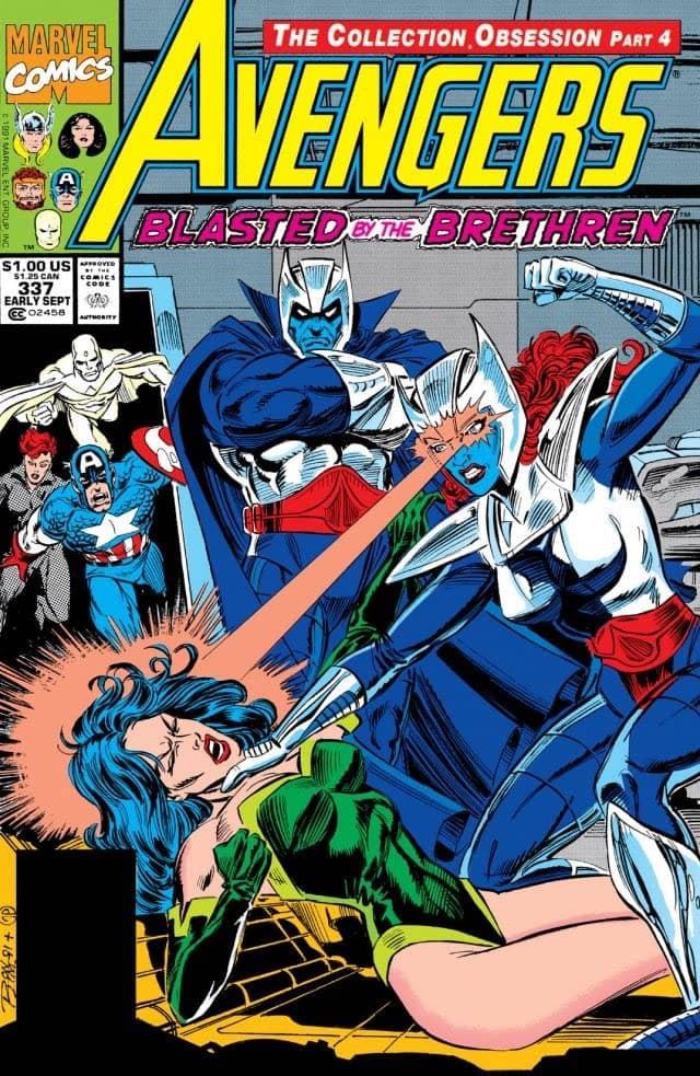 The Avengers #337 cover
