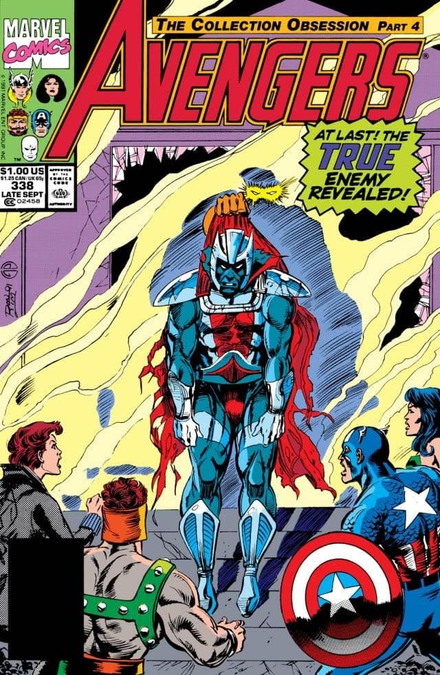 The Avengers #338 cover
