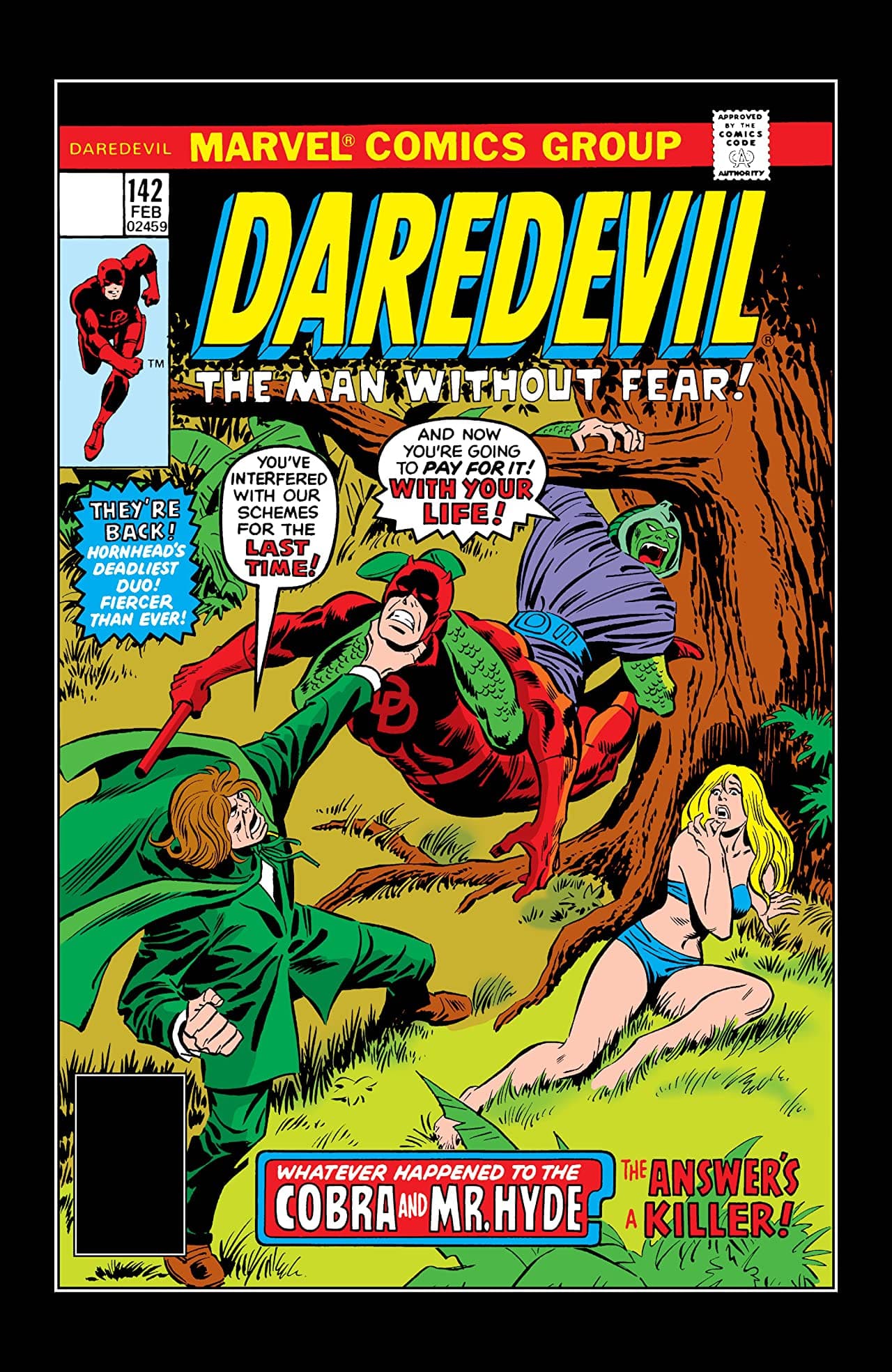 Daredevil #142 cover