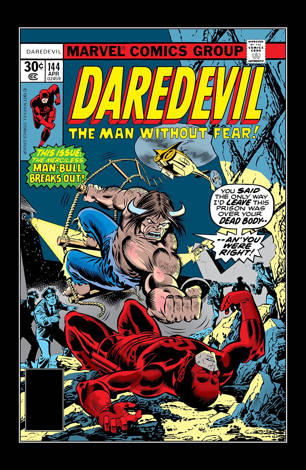 Daredevil #144 cover