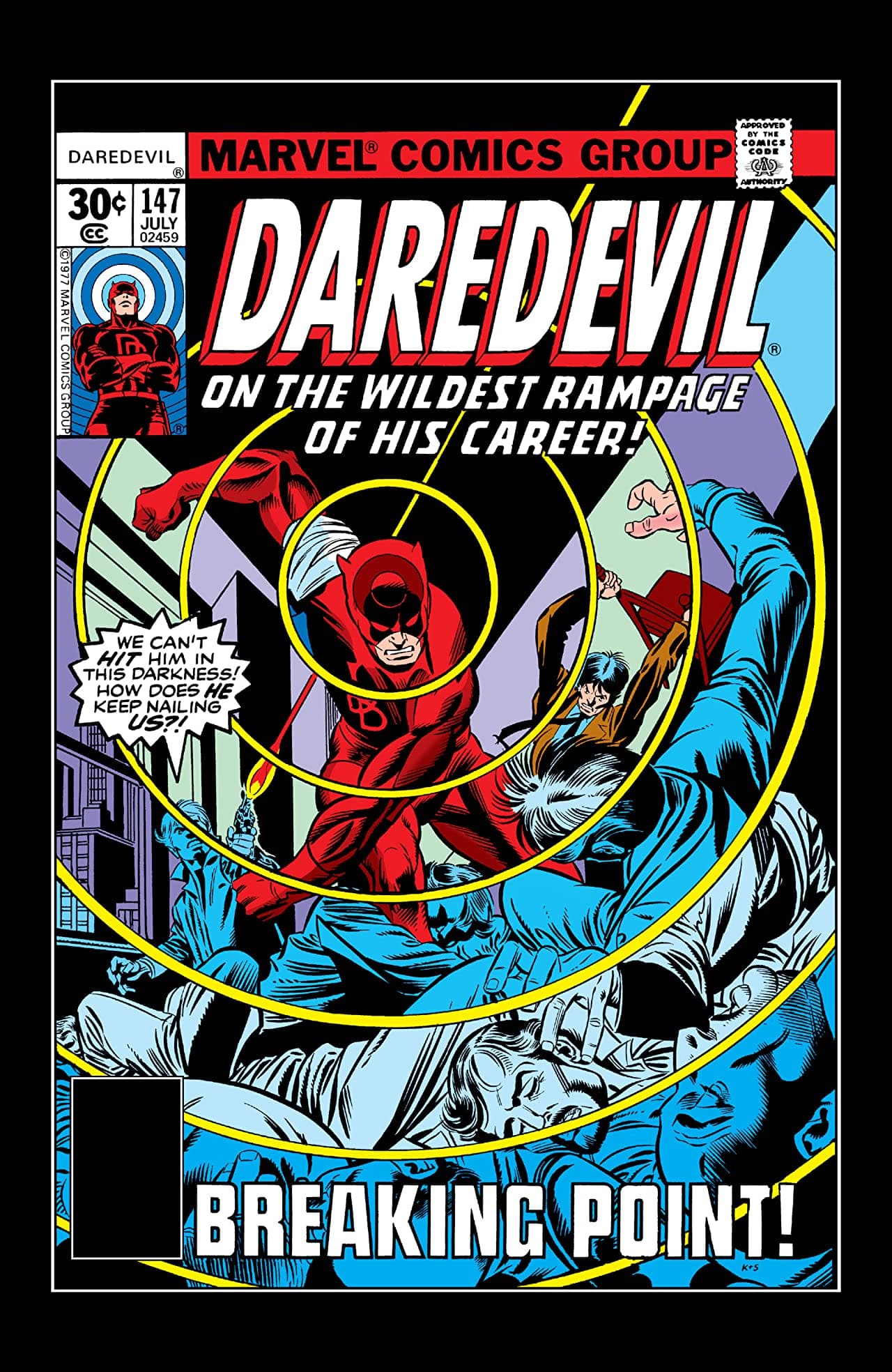 Daredevil #147 cover