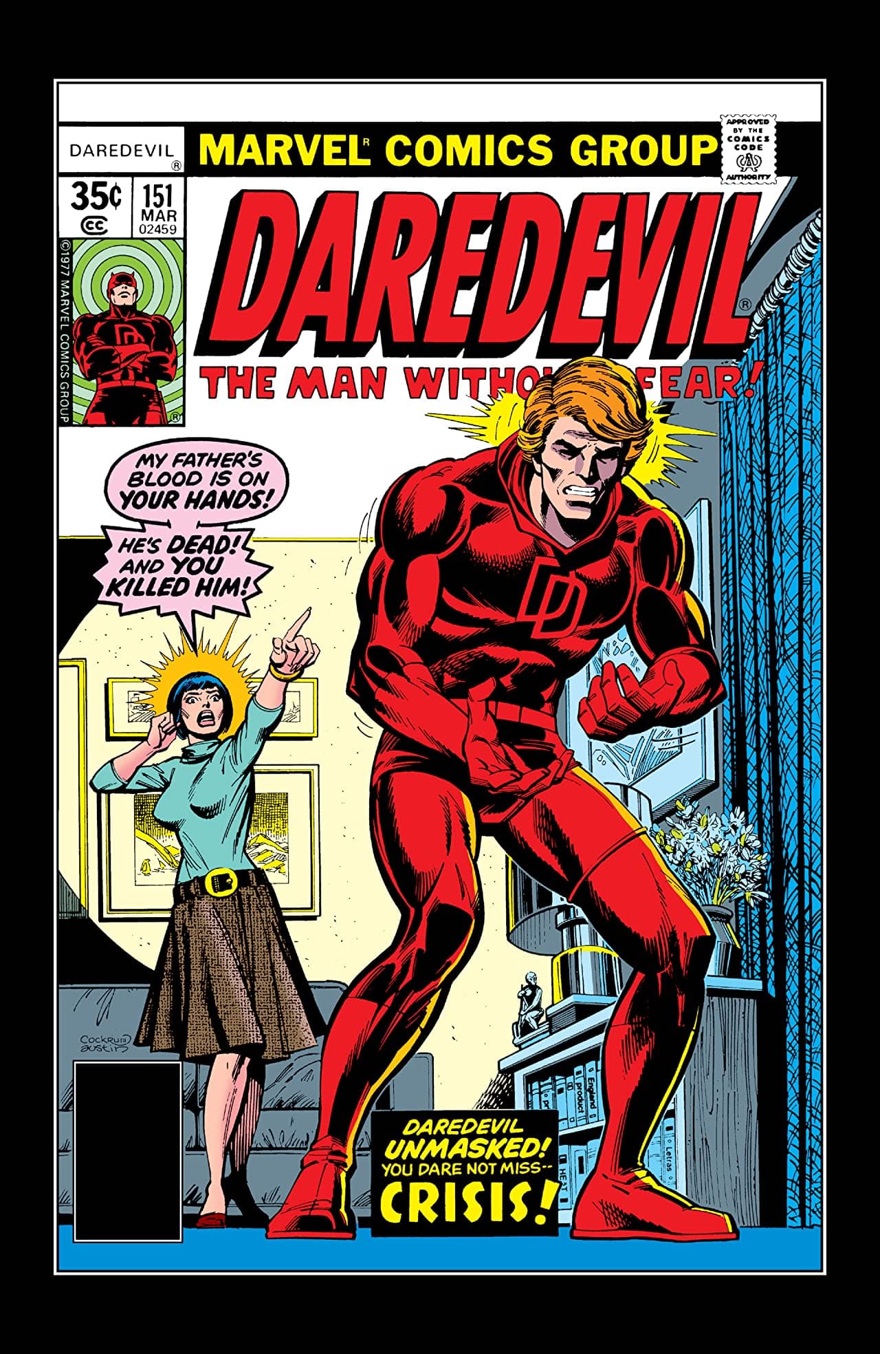 Daredevil #151 cover