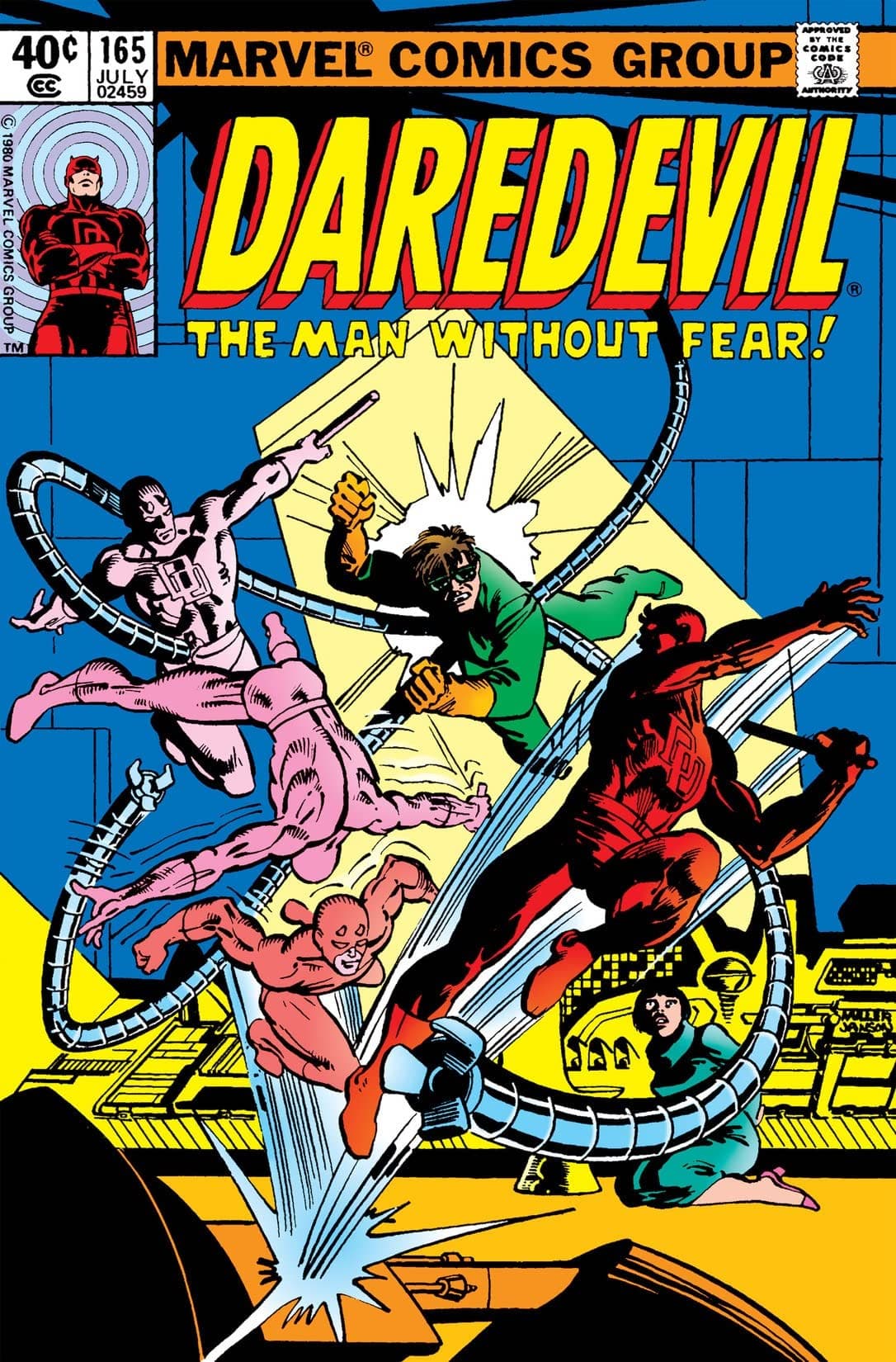 Daredevil #165 cover