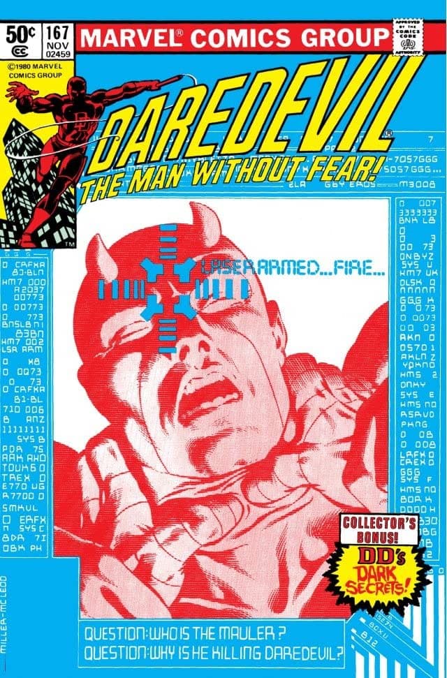 Daredevil #167 cover