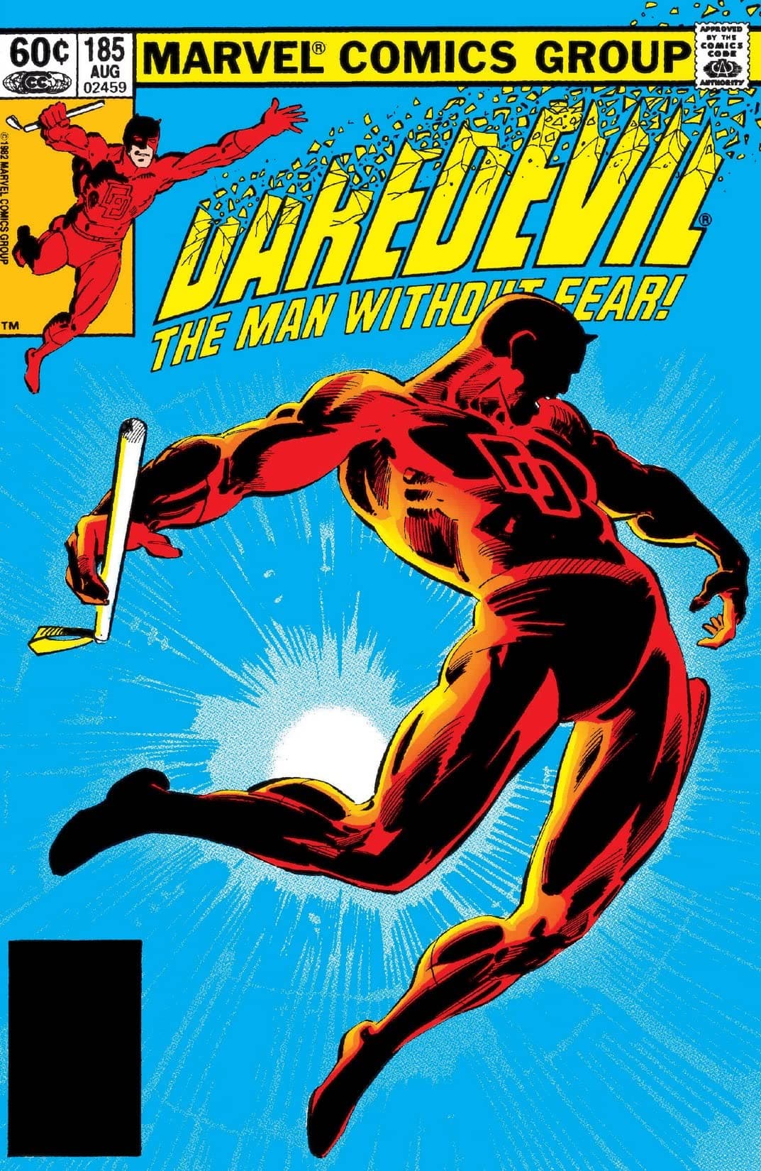 Daredevil #185 cover