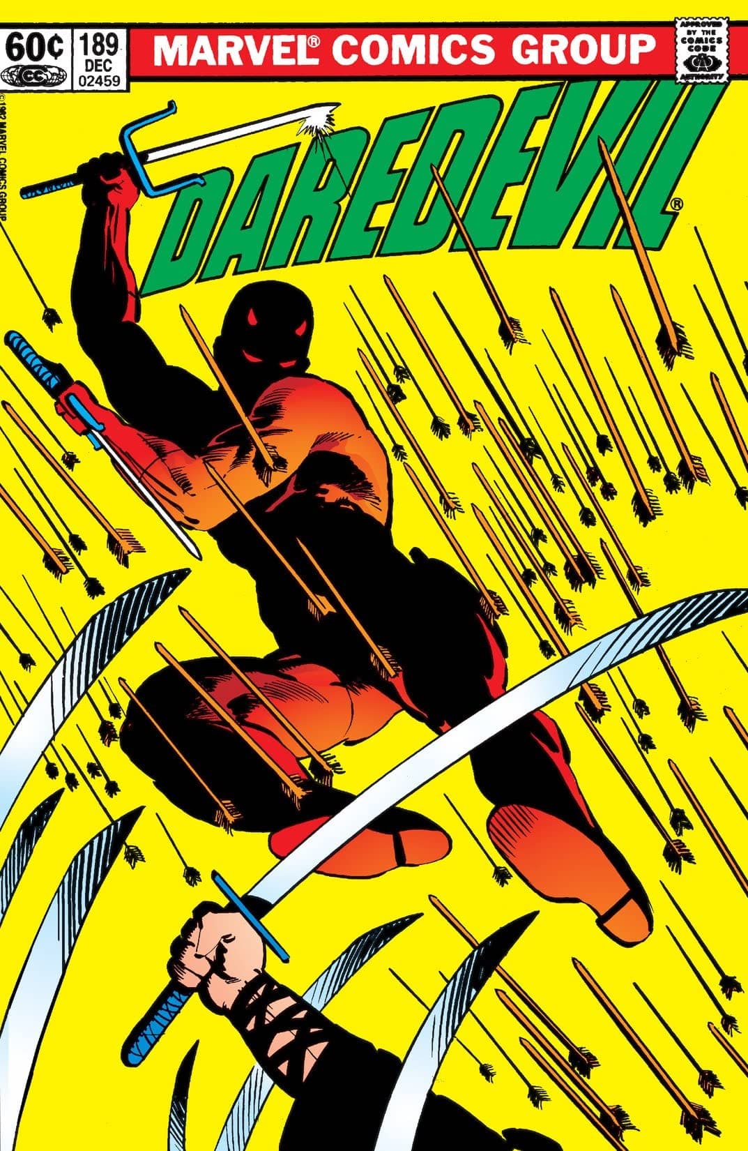 Daredevil #189 cover