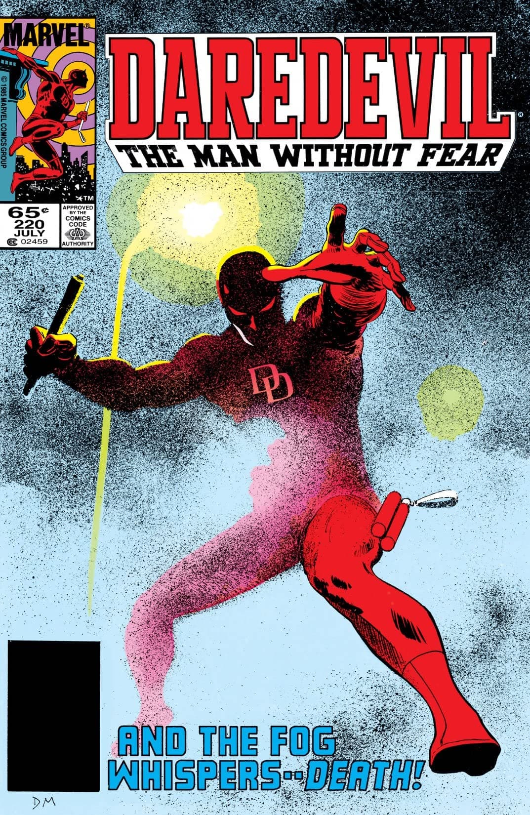 Daredevil #220 cover