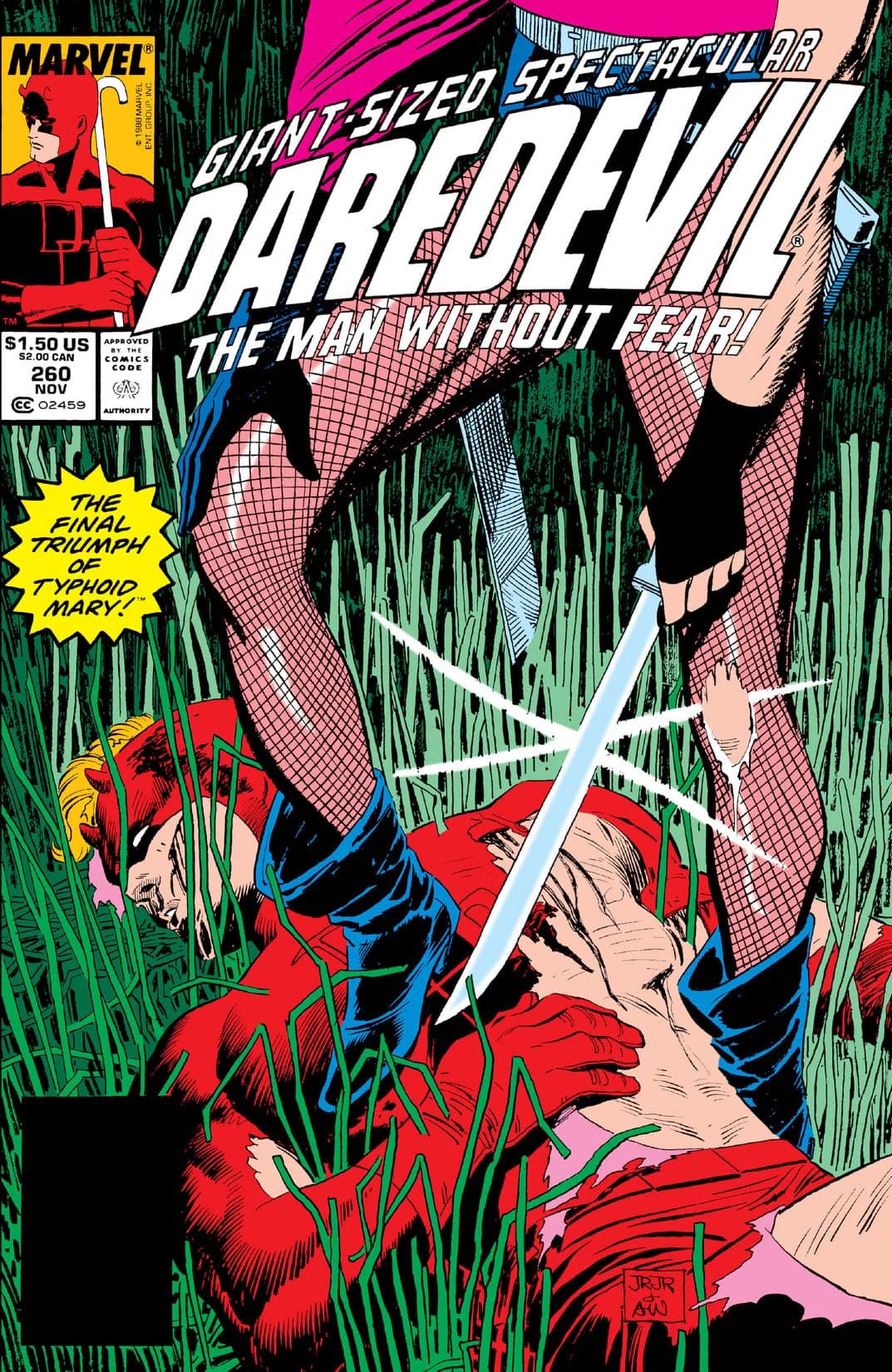Daredevil #260 cover