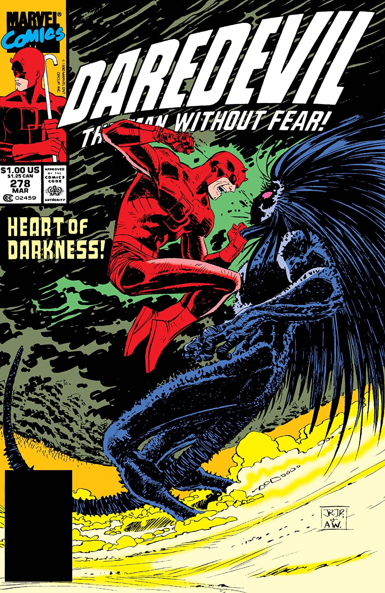 Daredevil #278 cover
