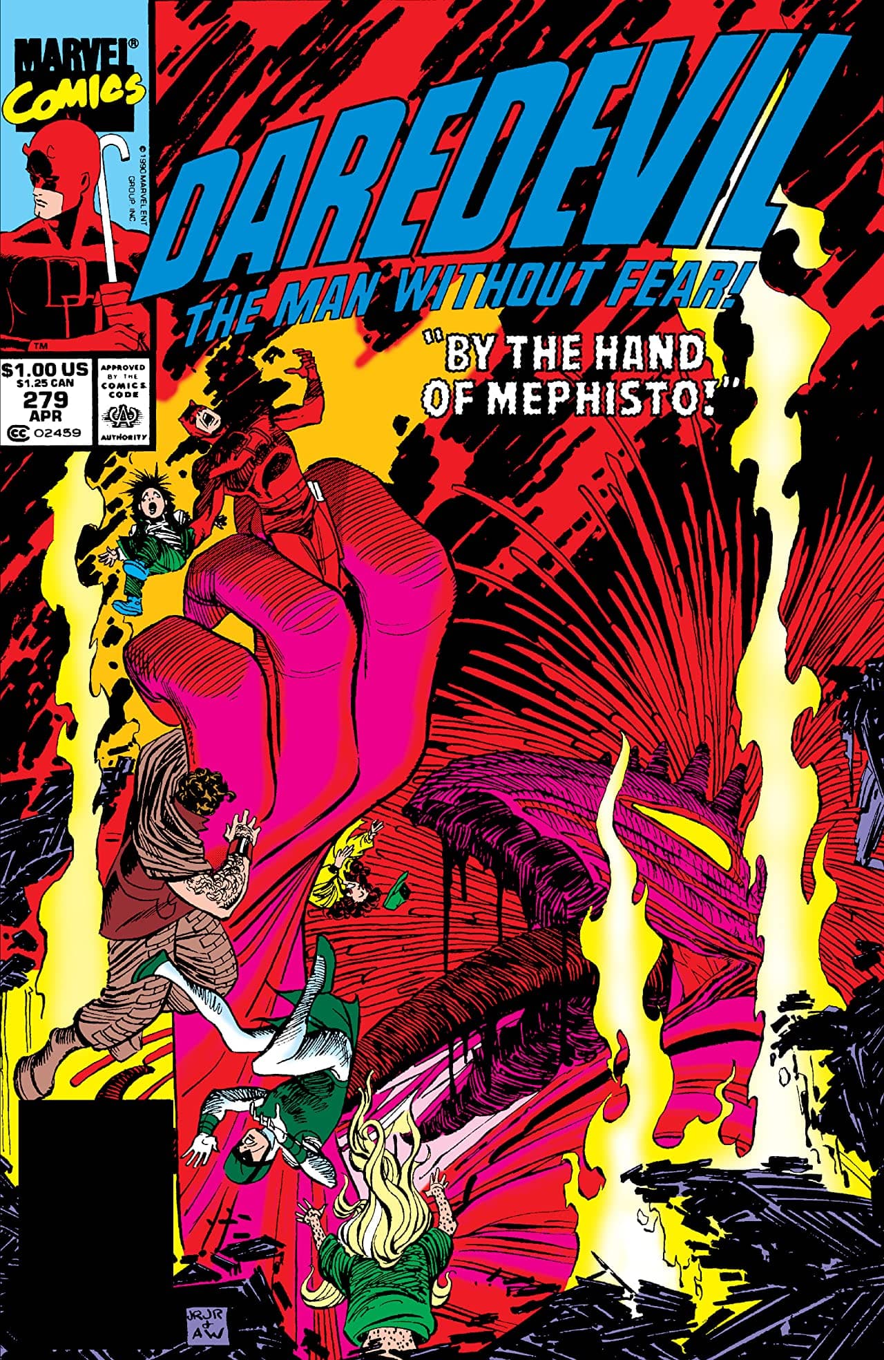 Daredevil #279 cover