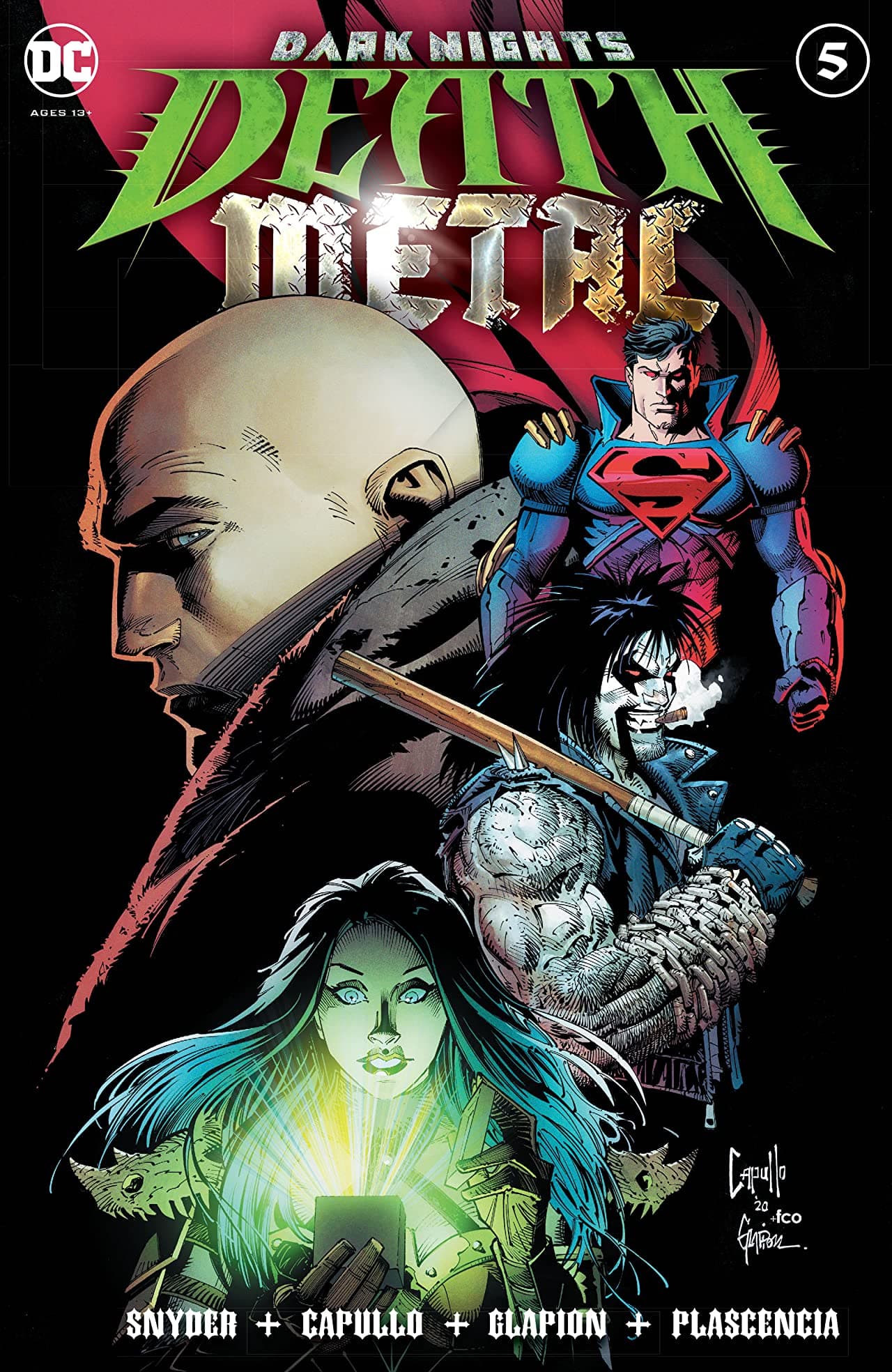 Dark Nights: Death Metal #5 cover