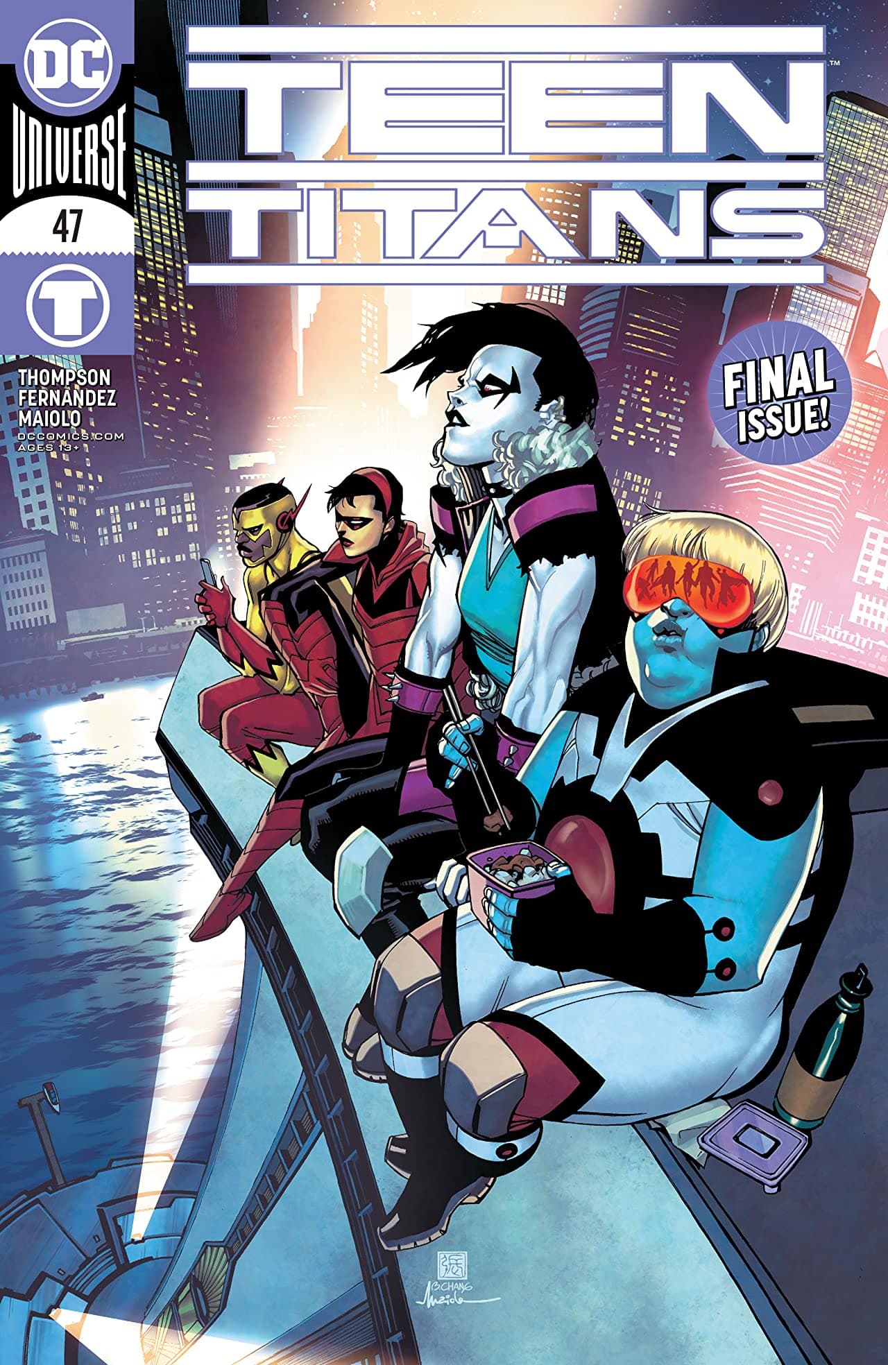 Teen Titans #47 cover
