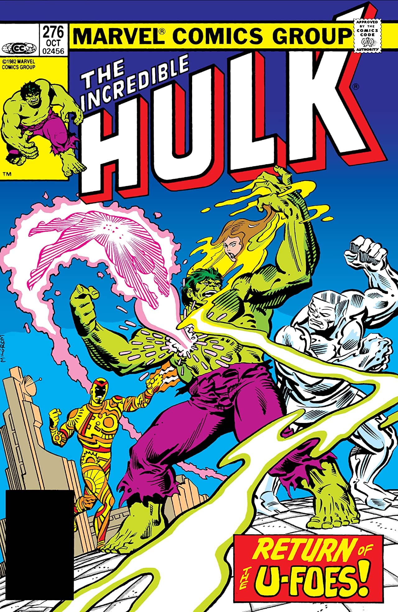 The Incredible Hulk #276 cover