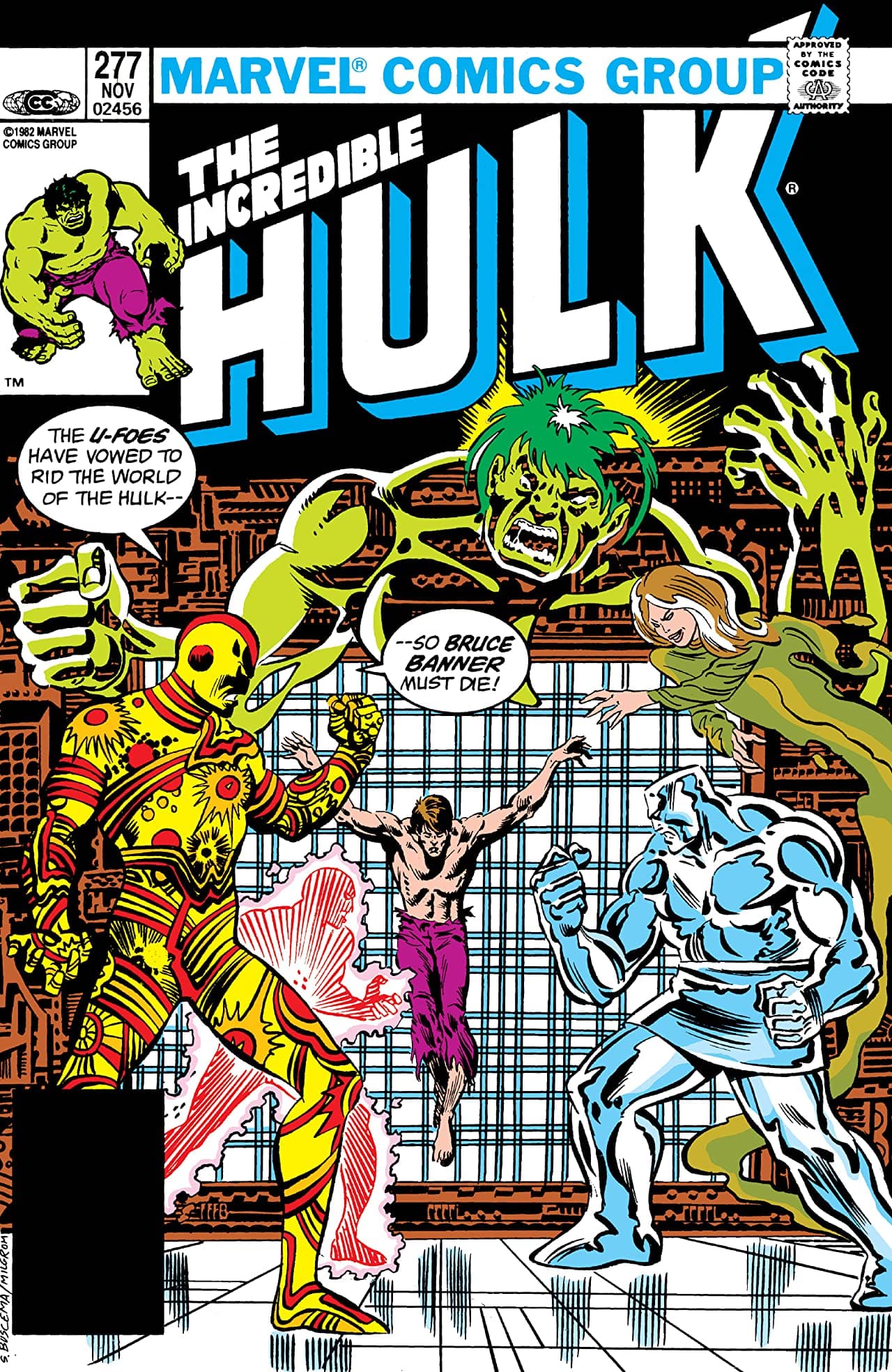 The Incredible Hulk #277 cover