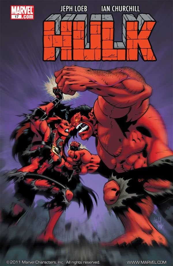 Hulk #17 cover
