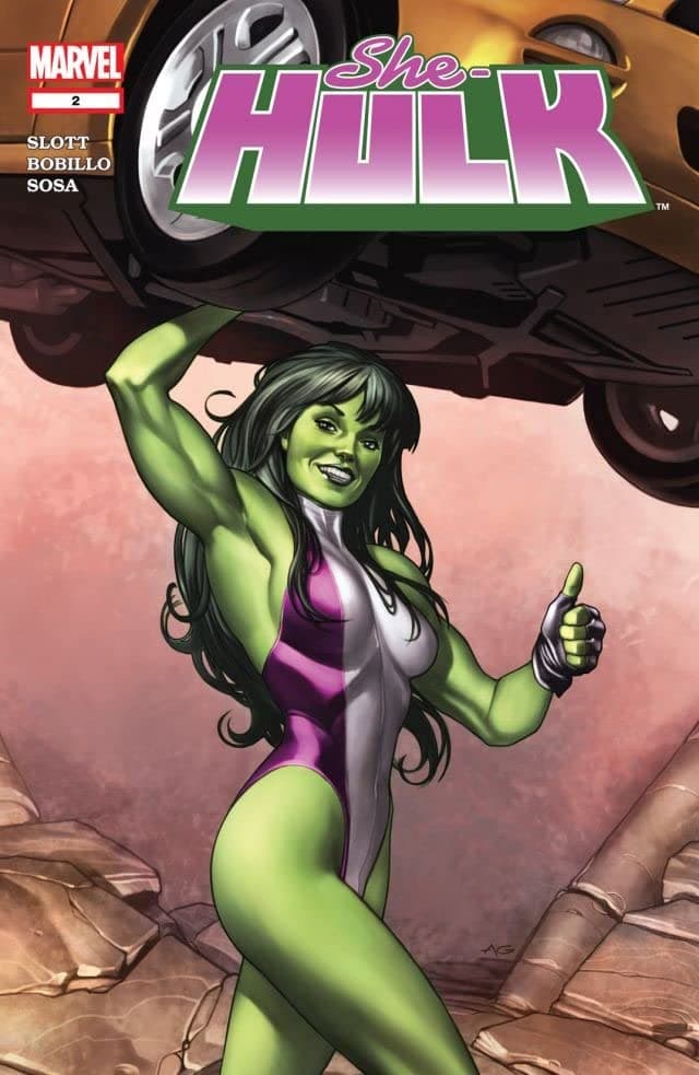 She-Hulk #2 cover