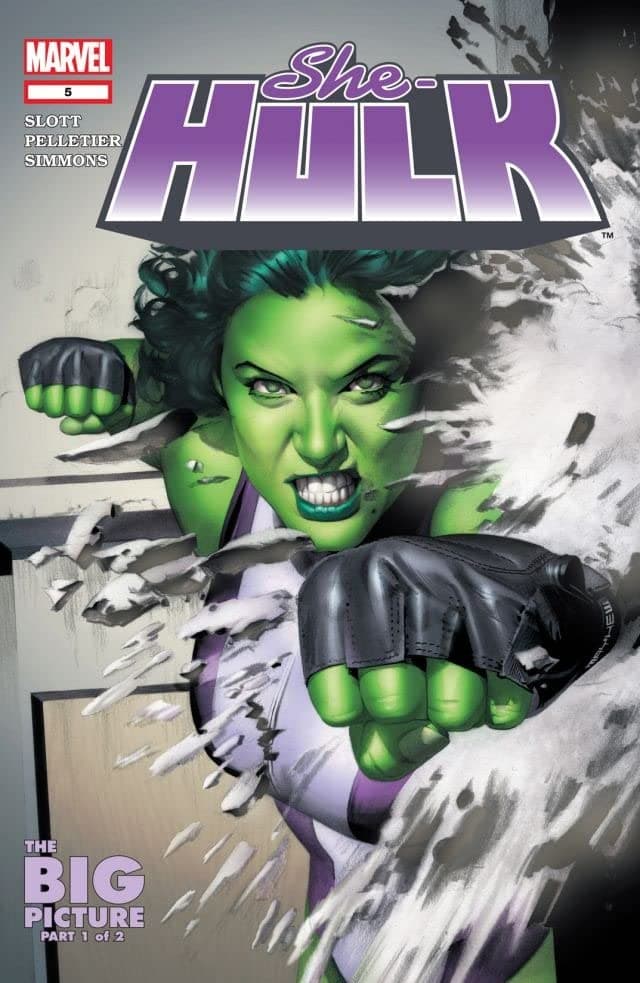 She-Hulk #5 cover
