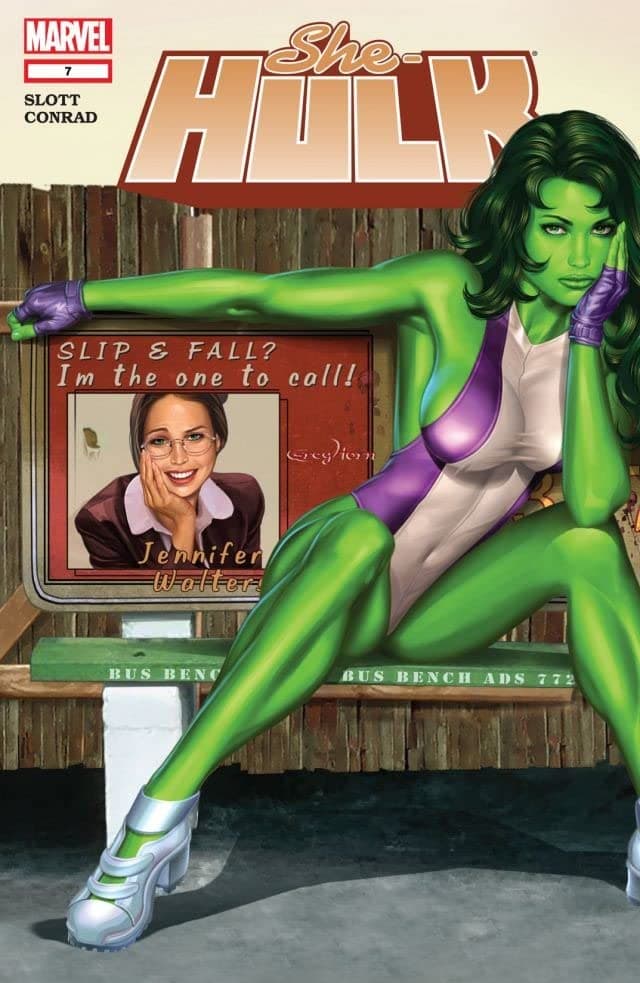 She-Hulk #7 cover