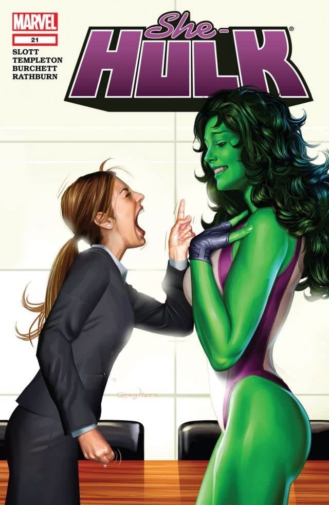 She-Hulk #21 cover