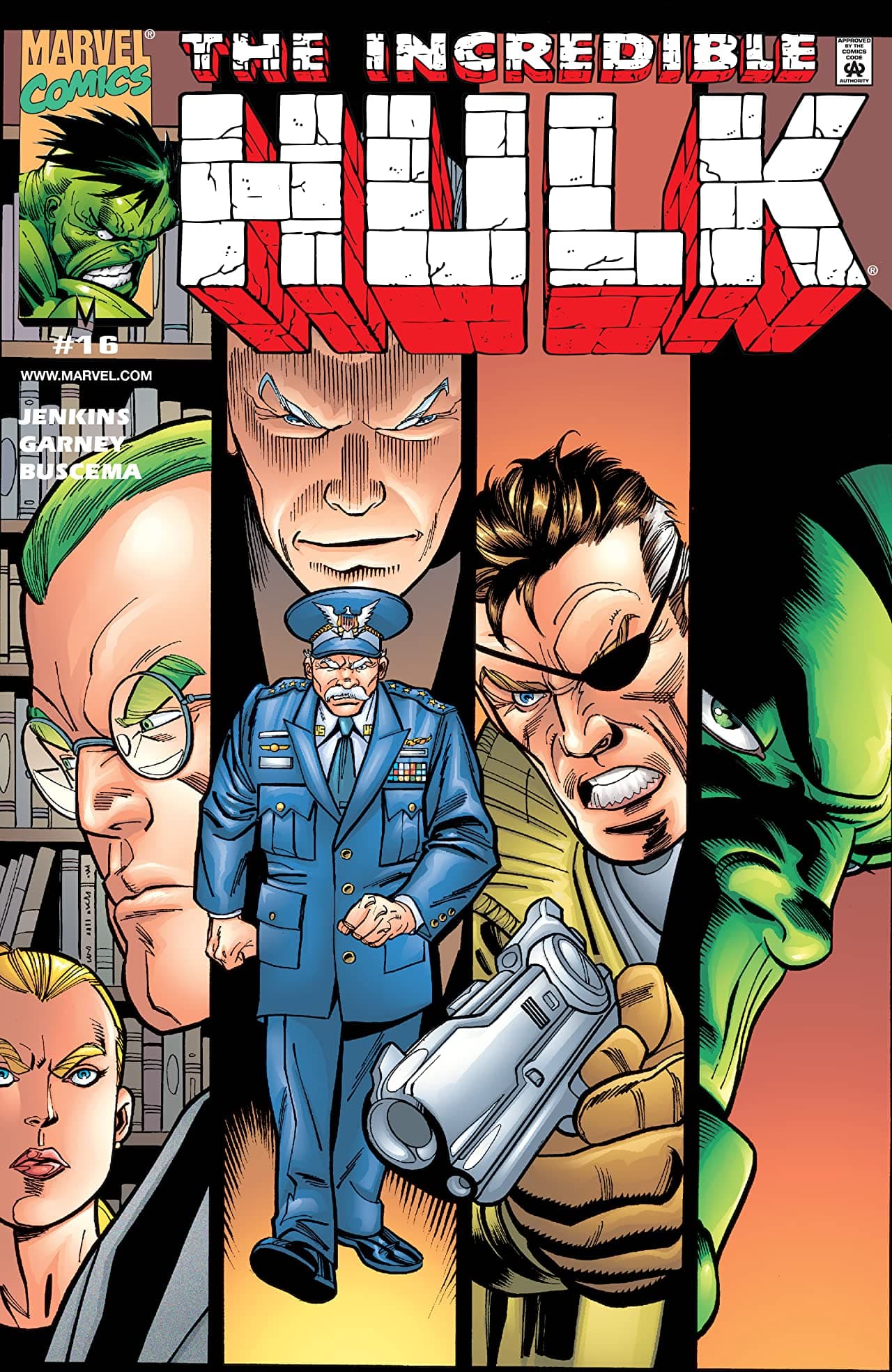 Incredible Hulk #16 cover