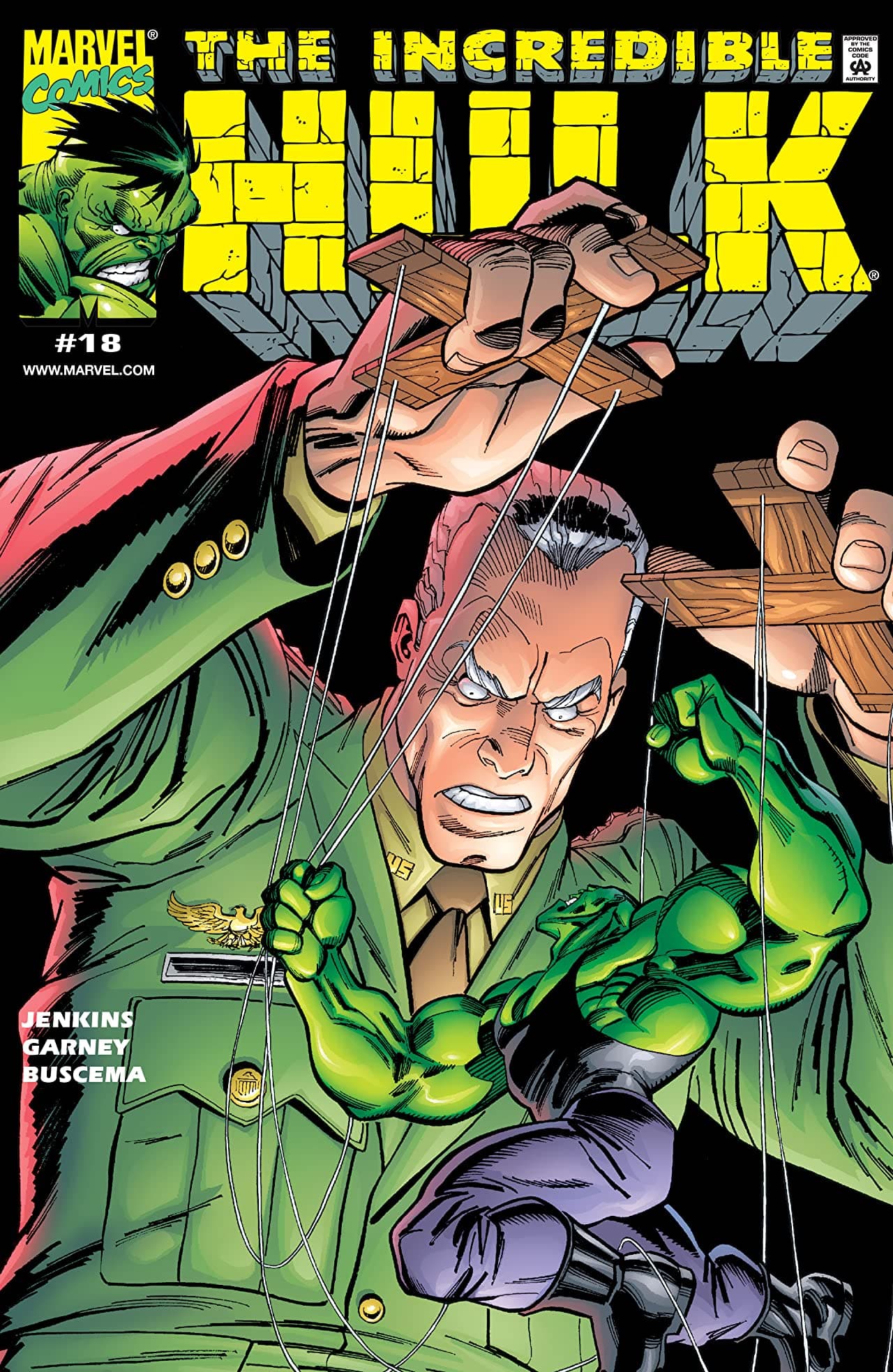 Incredible Hulk #18 cover