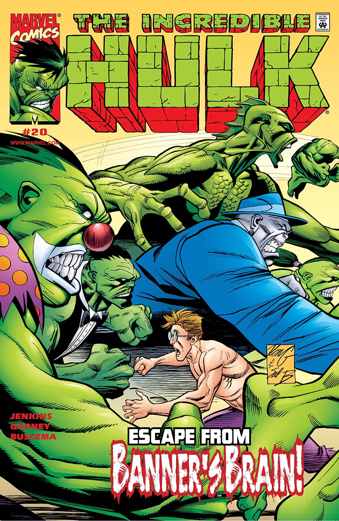 Incredible Hulk #20 cover