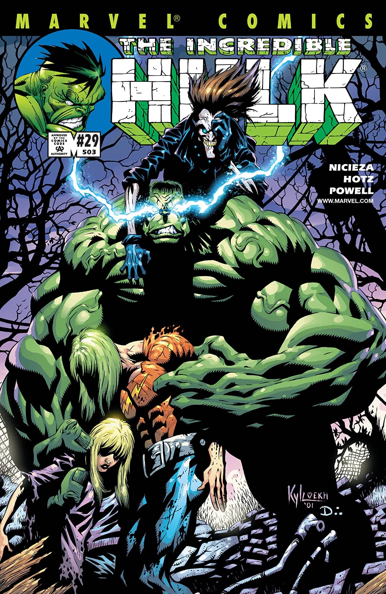Incredible Hulk #29 cover