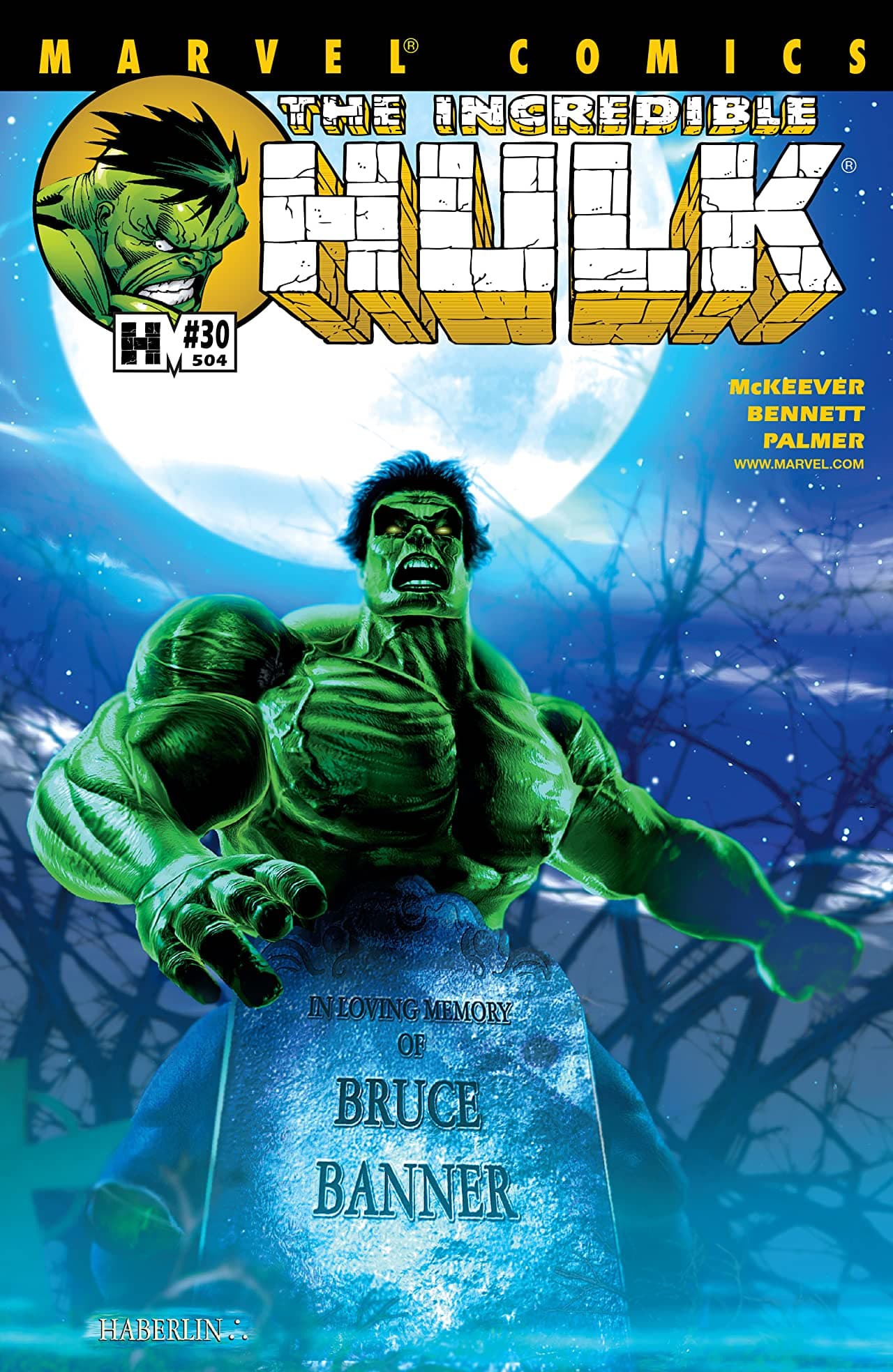 Incredible Hulk #30 cover