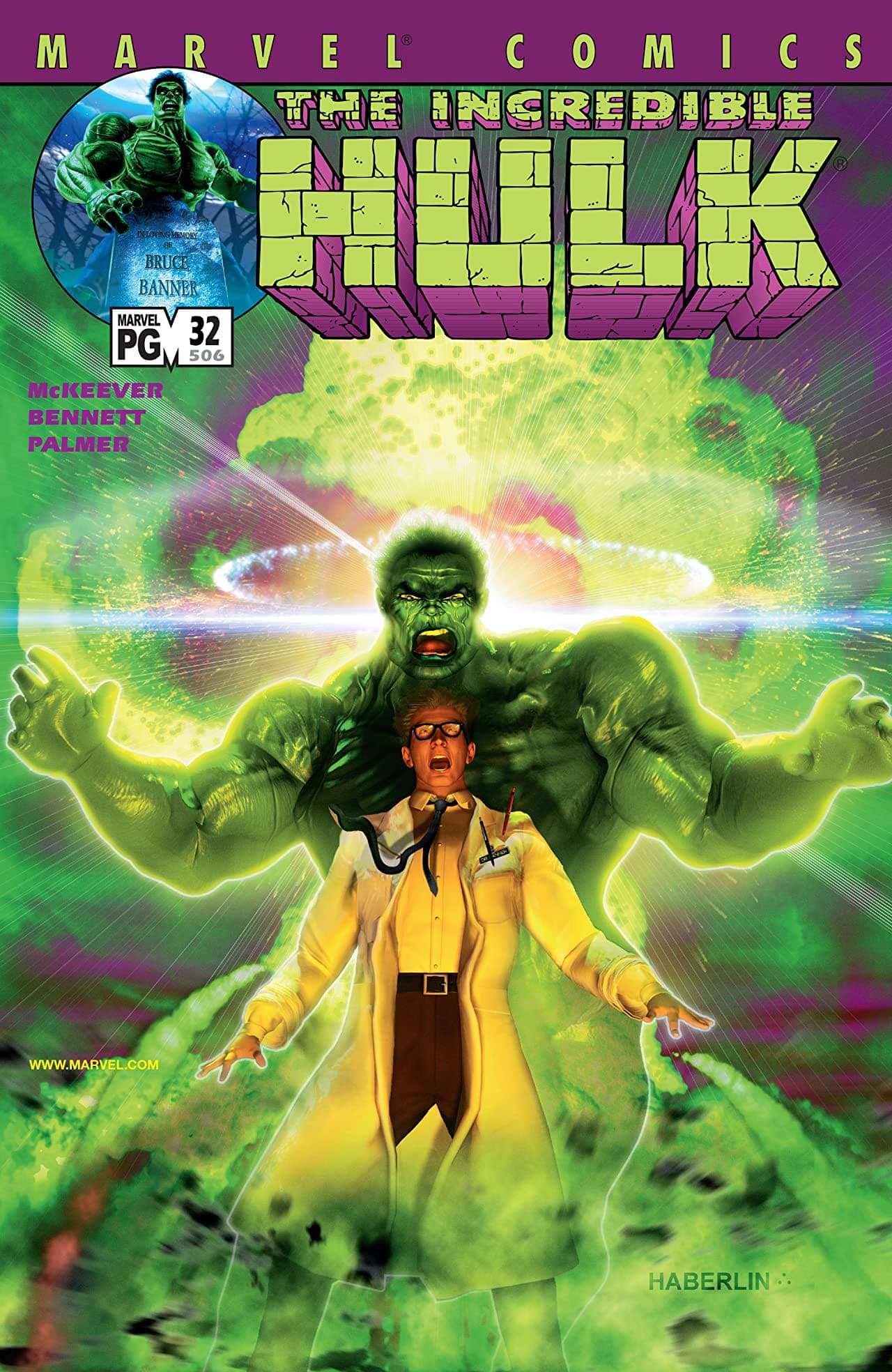Incredible Hulk #32 cover