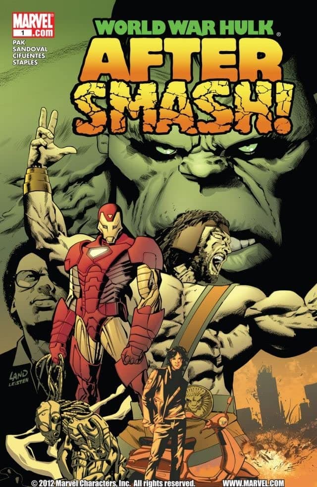 World War Hulk: Aftersmash #1 cover