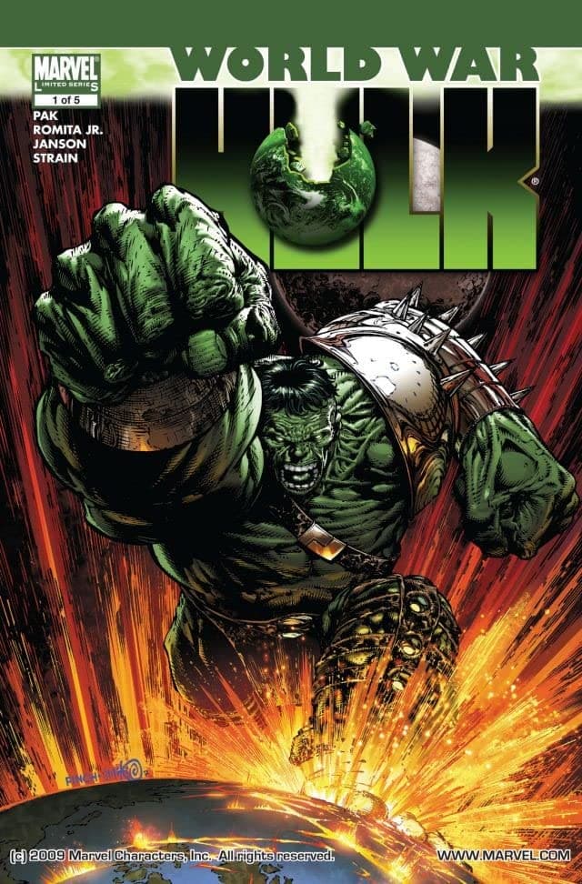 World War Hulk #1 cover