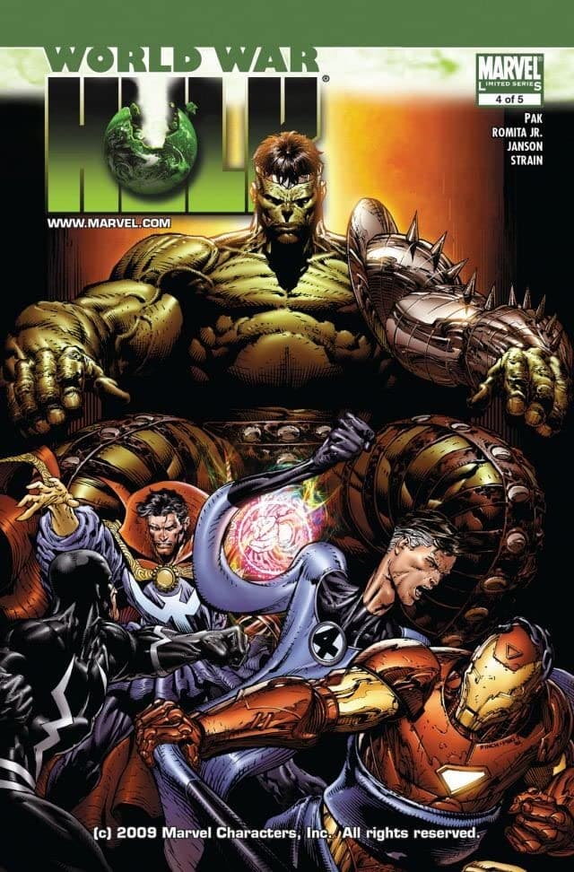 World War Hulk #4 cover