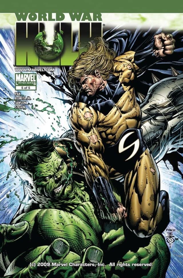 World War Hulk #5 cover