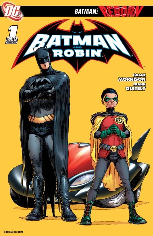 Batman and Robin #1 cover