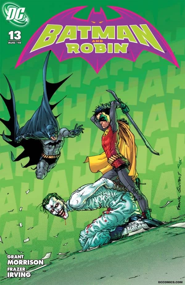Batman and Robin #13 cover