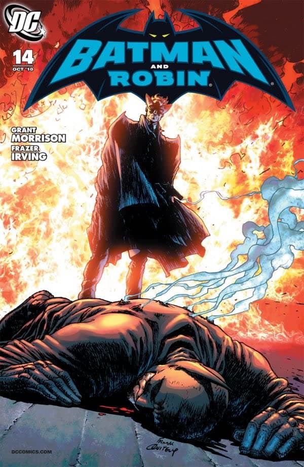 Batman and Robin #14 cover