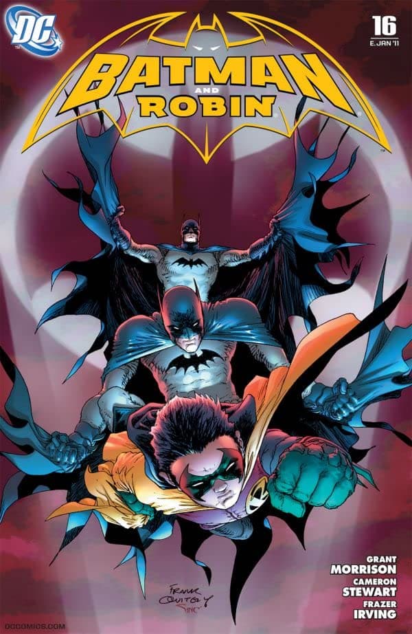 Batman and Robin #16 cover